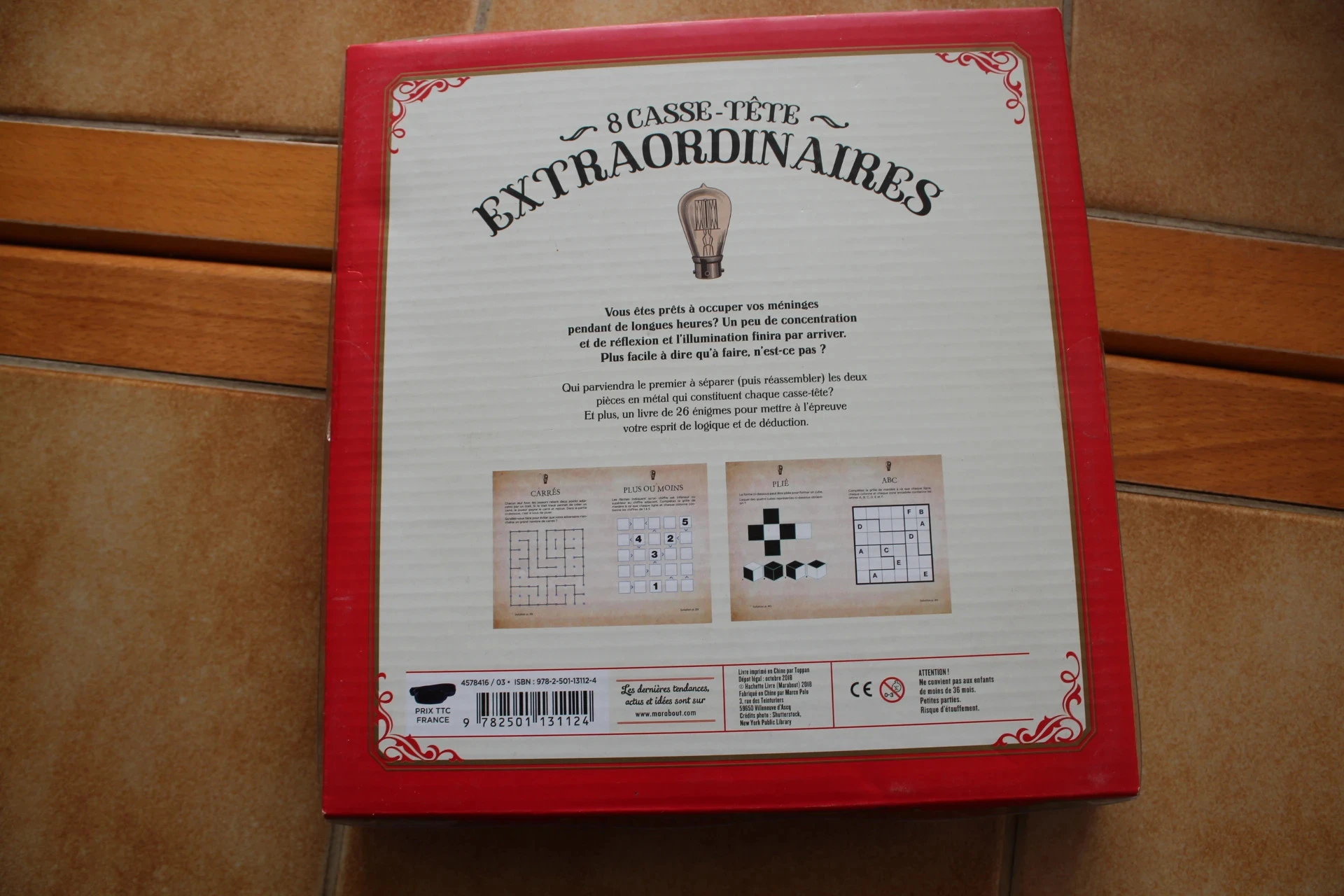 Coffret Énigmes & Casse-tête – Univers Rétro / Steampunk – photo 11
